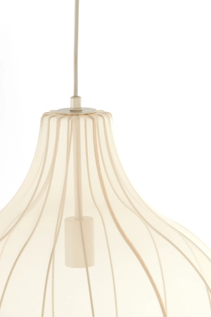 Light & Living Hanglamp Ø50x53 cm ELATI zand - afbeelding 2