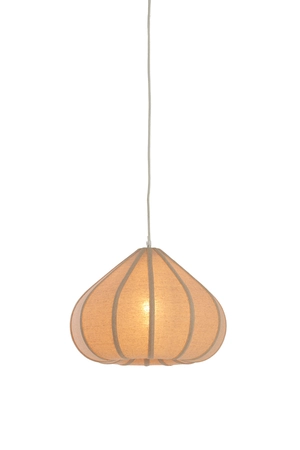 Light & Living Hanglamp D40x28.5 cm ZUBEDA linnen naturel - afbeelding 3