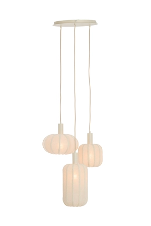 Light & Living Hanglamp Tufia  d38h34cm wt - afbeelding 2