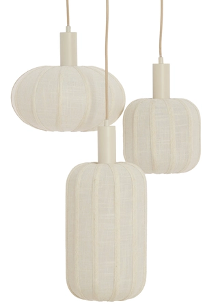 Light & Living Hanglamp Tufia  d38h34cm wt - afbeelding 3