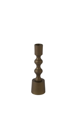 Light & Living Kandelaar BABIMO D4.5x16 cm Mat Bruin Brons - afbeelding 1