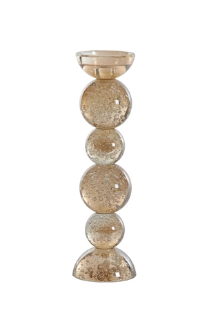 Light & Living Kandelaar Itinga d9.5h34cm Amber - afbeelding 1