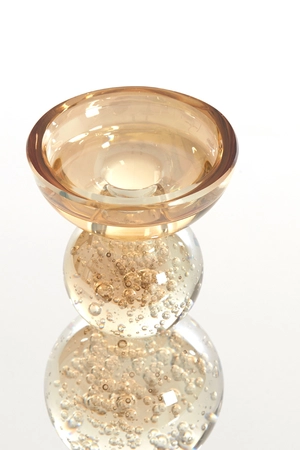 Light & Living Kandelaar Itinga d9.5h34cm Amber - afbeelding 2