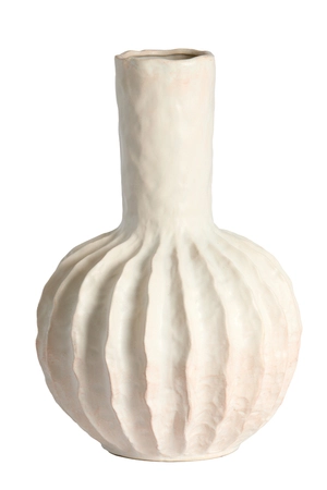 Light & Living Keramieken Deco Vaas SENAGO D34x50 cm Crème - afbeelding 1