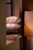Light & Living Kussen Velora 42X42 cm Bruin Crème - afbeelding 6