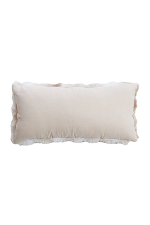 Light & Living Kussen Velora 60X30 cm Bruin Crème - afbeelding 2