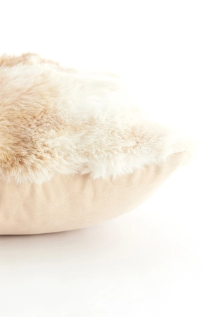 Light & Living Kussen Velora 60X30 cm Bruin Crème - afbeelding 3