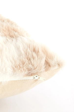 Light & Living Kussen Velora 60X30 cm Bruin Crème - afbeelding 4