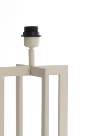 Light & Living Lamp base 21x21x46 cm MACE cream - afbeelding 4