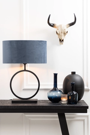Light & Living Lamp base 30x12,5x43 cm LIVA matt black - afbeelding 4