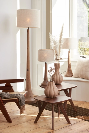 Light & Living Lampenkap Breska L30B30H21CM WT - afbeelding 8