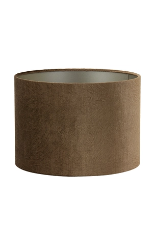 Light & Living Lampenkap cilinder 25-25-18 cm LUBIS bruin - afbeelding 1