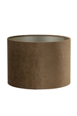 Light & Living Lampenkap cilinder 25-25-18 cm LUBIS bruin - afbeelding 1