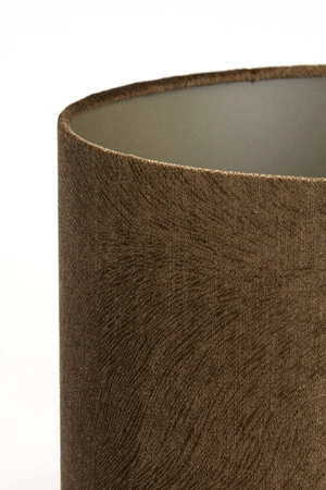Light & Living Lampenkap cilinder 25-25-18 cm LUBIS bruin - afbeelding 5