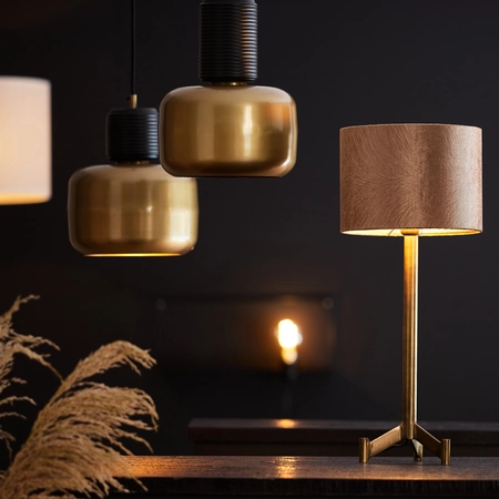 Light & Living Lampenkap cilinder 25-25-18 cm LUBIS bruin - afbeelding 8