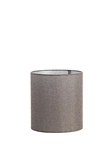 Light & Living Lampenkap cilinder 25-25-27 cm BRANFO linnen donker bruin - afbeelding 1