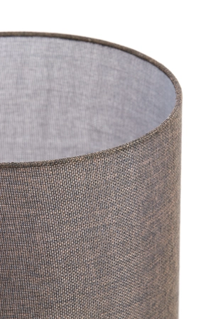 Light & Living Lampenkap cilinder 25-25-27 cm BRANFO linnen donker bruin - afbeelding 4