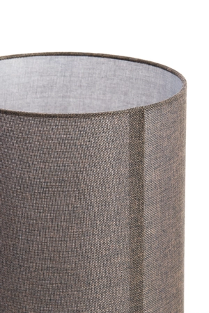 Light & Living Lampenkap cilinder 25-25-27 cm BRANFO linnen donker bruin - afbeelding 5