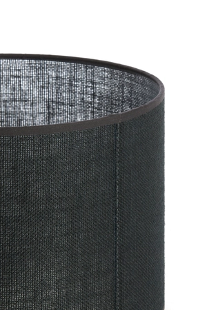 Light & Living Lampenkap cylinder 25-25-18 cm SENDAI black - afbeelding 2