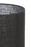 Light & Living Lampenkap cylinder 40-40-30 cm SENDAI black - afbeelding 2