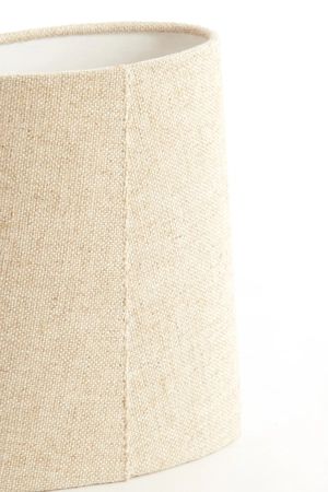 Light & Living Lampenkap ellips slim high 21-17,5-23 cm LIVIGNO natural - afbeelding 6