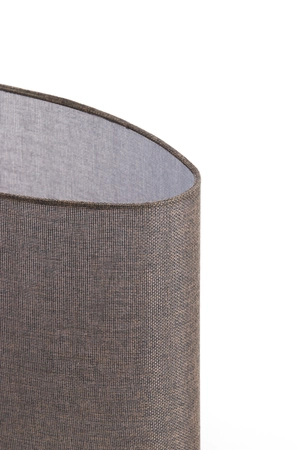 Light & Living Lampenkap ovaal 30-15-25 cm BRANFO linnen donker bruin - afbeelding 4