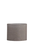 Light & Living Lampenkap ovaal 30-15-25 cm BRANFO linnen donker bruin - afbeelding 1