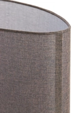Light & Living Lampenkap ovaal 45-21-32 cm BRANFO linnen donker bruin - afbeelding 5