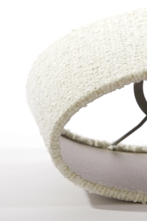 Light & Living Lampenkap ovaal recht smal 30-15-25 cm BOLERO wit - afbeelding 6