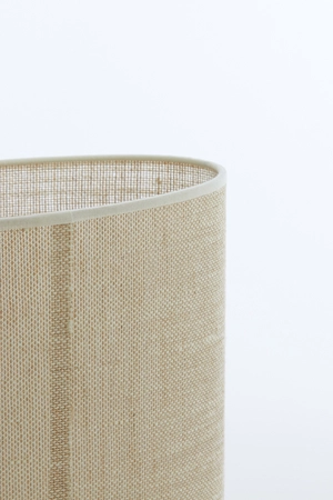 Light & Living Lampenkap ovaal recht smal 30-15-25 cm SENDAI zand - afbeelding 5
