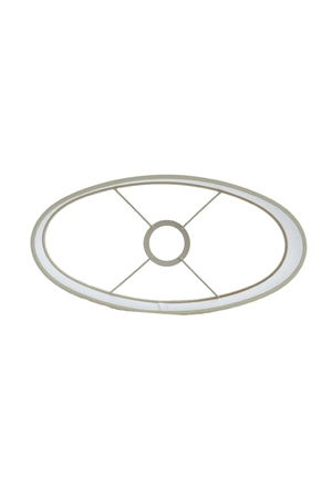 Light & Living Lampenkap ovaal recht smal 30-15-25 cm SENDAI zand - afbeelding 7