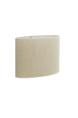 Light & Living Lampenkap ovaal recht smal 38-17,5-28 cm SENDAI zand - afbeelding 2