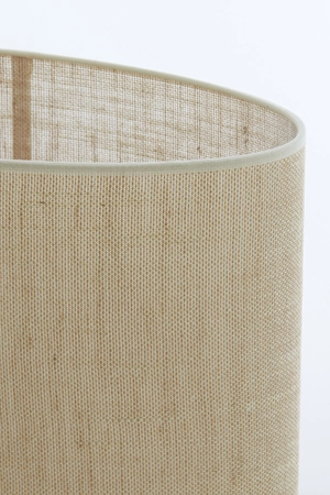 Light & Living Lampenkap ovaal recht smal 38-17,5-28 cm SENDAI zand - afbeelding 6