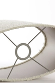 Light & Living Lampenkap ovaal recht smal 38-17.5-28cm BOLERO wit - afbeelding 4