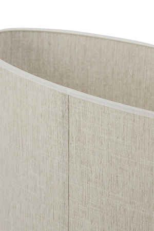 Light & Living Lampenkap ovaal recht smal 45-21-32 cm BRESKA parel wit - afbeelding 6