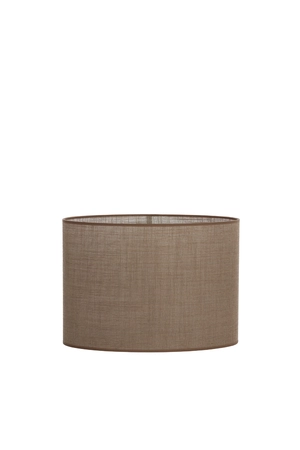 Light & Living Lampenkap ovaal recht smal 45-21-32 cm CADEN beige - afbeelding 1
