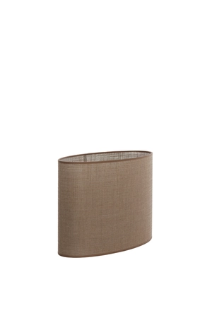Light & Living Lampenkap ovaal recht smal 45-21-32 cm CADEN beige - afbeelding 2