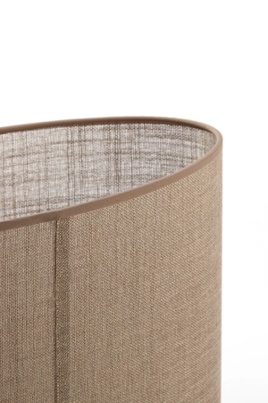 Light & Living Lampenkap ovaal recht smal 45-21-32 cm CADEN beige - afbeelding 5