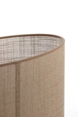 Light & Living Lampenkap ovaal recht smal 45-21-32 cm CADEN beige - afbeelding 5