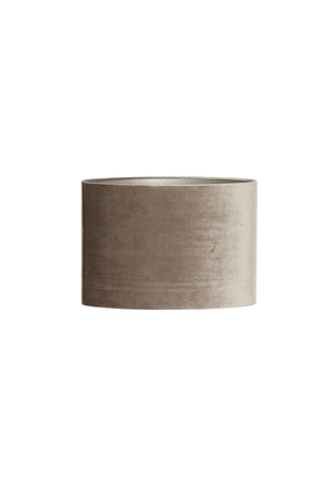Light & Living Lampenkap ovaal recht smal 45-21-32 cm PALATA taupe - afbeelding 1