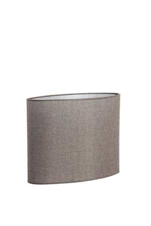 Light & Living Lampenkap Oval 38-17,5-28 Cm Branfo Linen Dark Brown - afbeelding 2