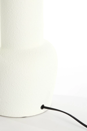 Light & Living Lampvoet Ø19,5x47 cm MATARAM keramiek mat crème - afbeelding 5