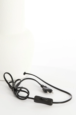 Light & Living Lampvoet Ø19,5x47 cm MATARAM keramiek mat crème - afbeelding 6