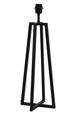 Light & Living Lampvoet 21x21x56 cm MILEY mat zwart - afbeelding 1
