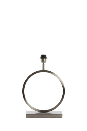Light & Living Lampvoet 30x13x37 cm LIVA nikkel satijn - afbeelding 1
