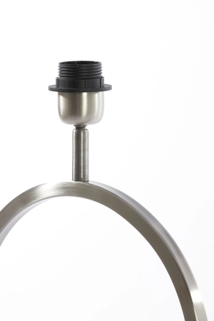 Light & Living Lampvoet 30x13x37 cm LIVA nikkel satijn - afbeelding 3