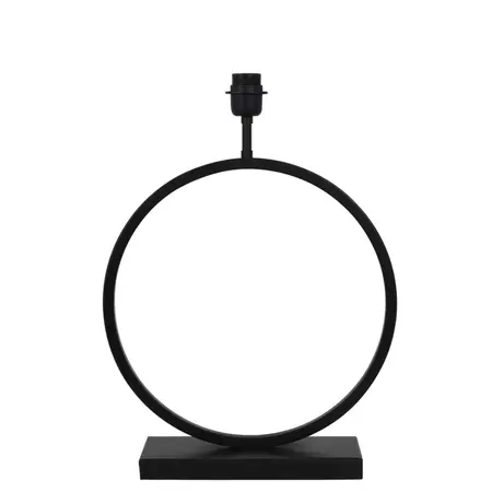 Light & Living Lampvoet 40x12.5x53 cm LIVA mat zwart - afbeelding 1