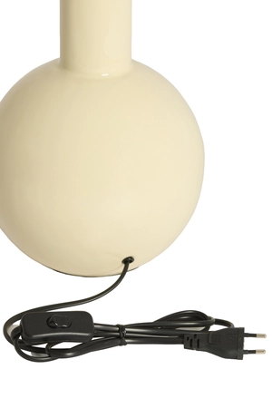 Light & Living Lampvoet D19.5x38.5 cm BENAO glas shiny cream - afbeelding 4