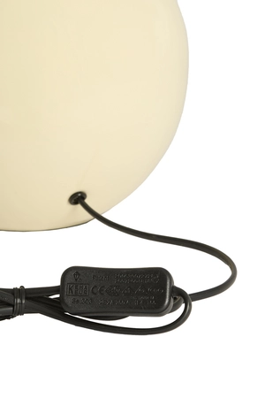 Light & Living Lampvoet D19.5x38.5 cm BENAO glas shiny cream - afbeelding 5
