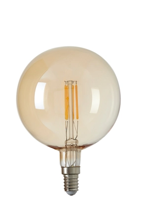 Light & Living LED globe Ø9,5 cm LIGHT 4W amber E14 - afbeelding 1